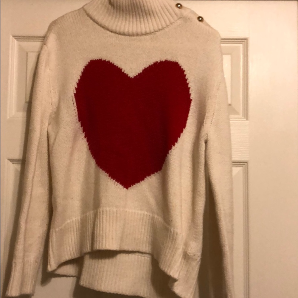 Sweet Heart sweater- Kate Spade